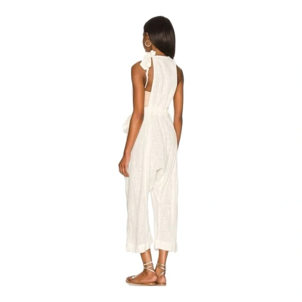 Free People Henriette One Piece in Ivory Size Large NWT
